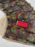 Georgette Sekhavati Print Saree.traditional Rajasthani-inspired look